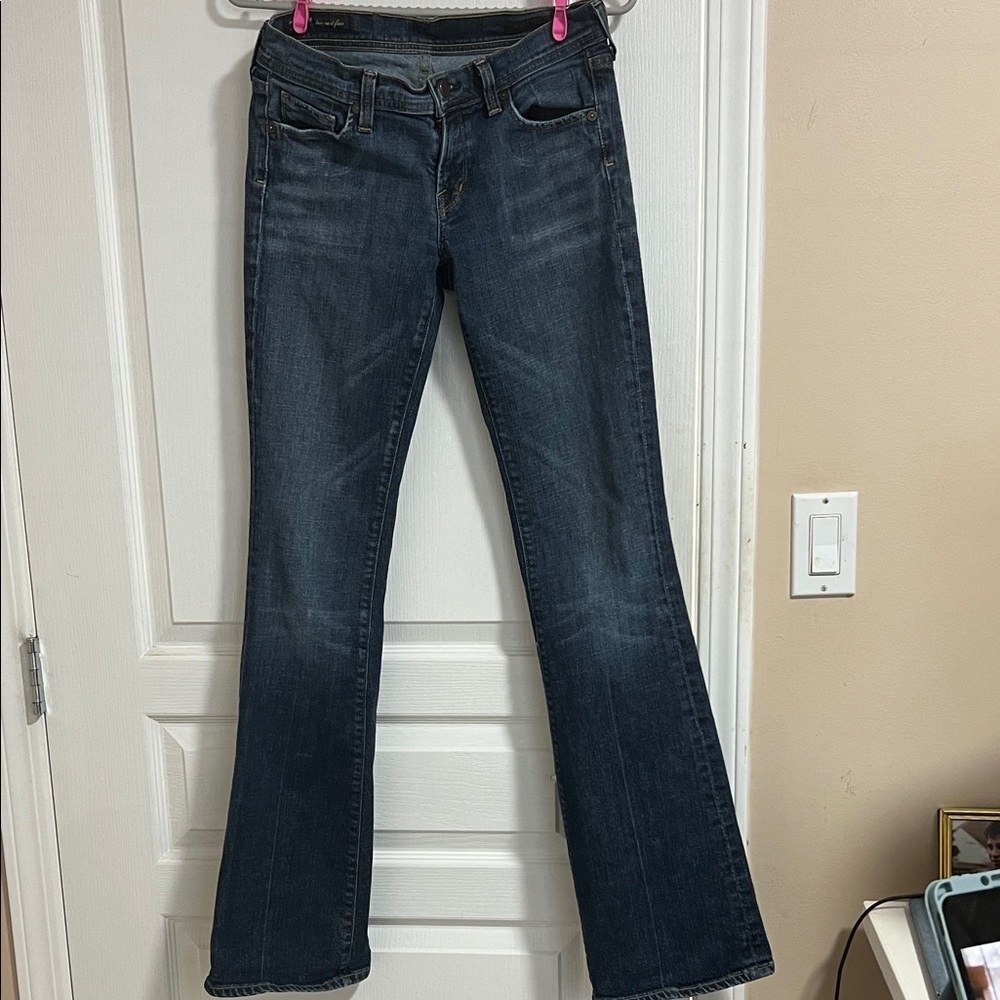 Citizen’s of Humanity Inga # 2 low waist flair Blue Jeans